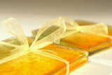 Set of 4 Glass Coasters - Autumn/Fall