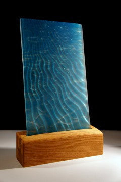 Ornamental Glass Panel - Seabed Upstand