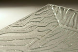 Textured Clear Glass Square Dinner Plate - Camber Range